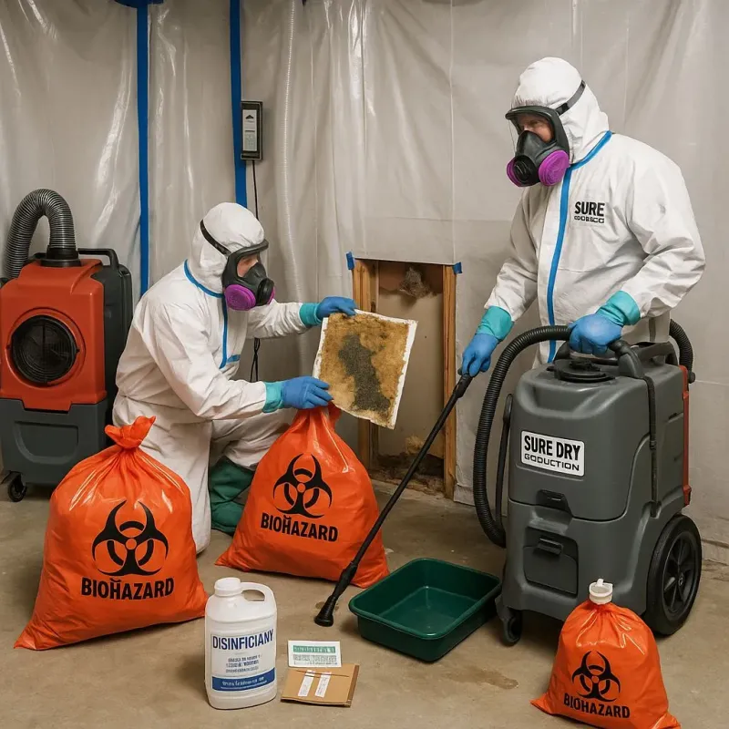 Contaminated Water Handling Protocols process in Lake Summerset, IL