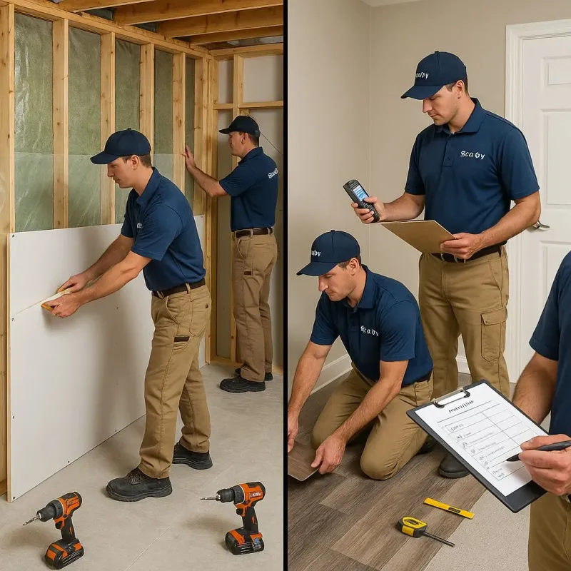 Repairs and Reconstruction process in Lake Summerset, IL