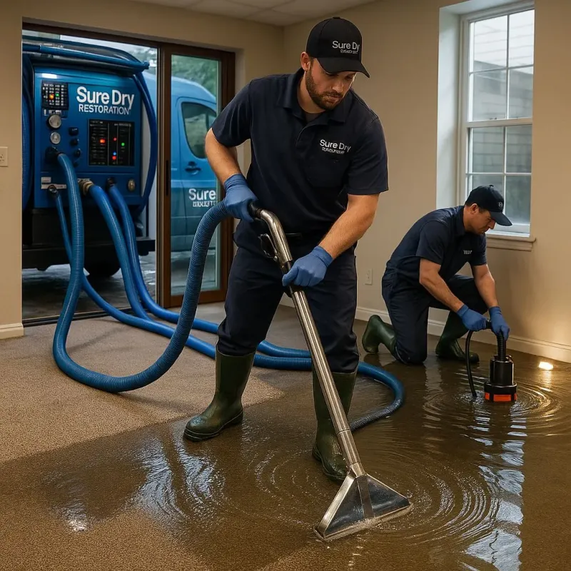 Water Extraction and Removal process in Lake Summerset, IL